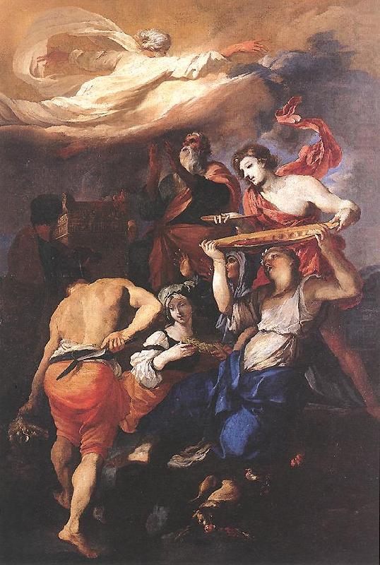 PUGET, Pierre The Sacrifice of Noah f china oil painting image